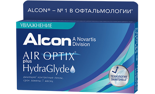 Air Optix Plus HydraGlyde 6pk